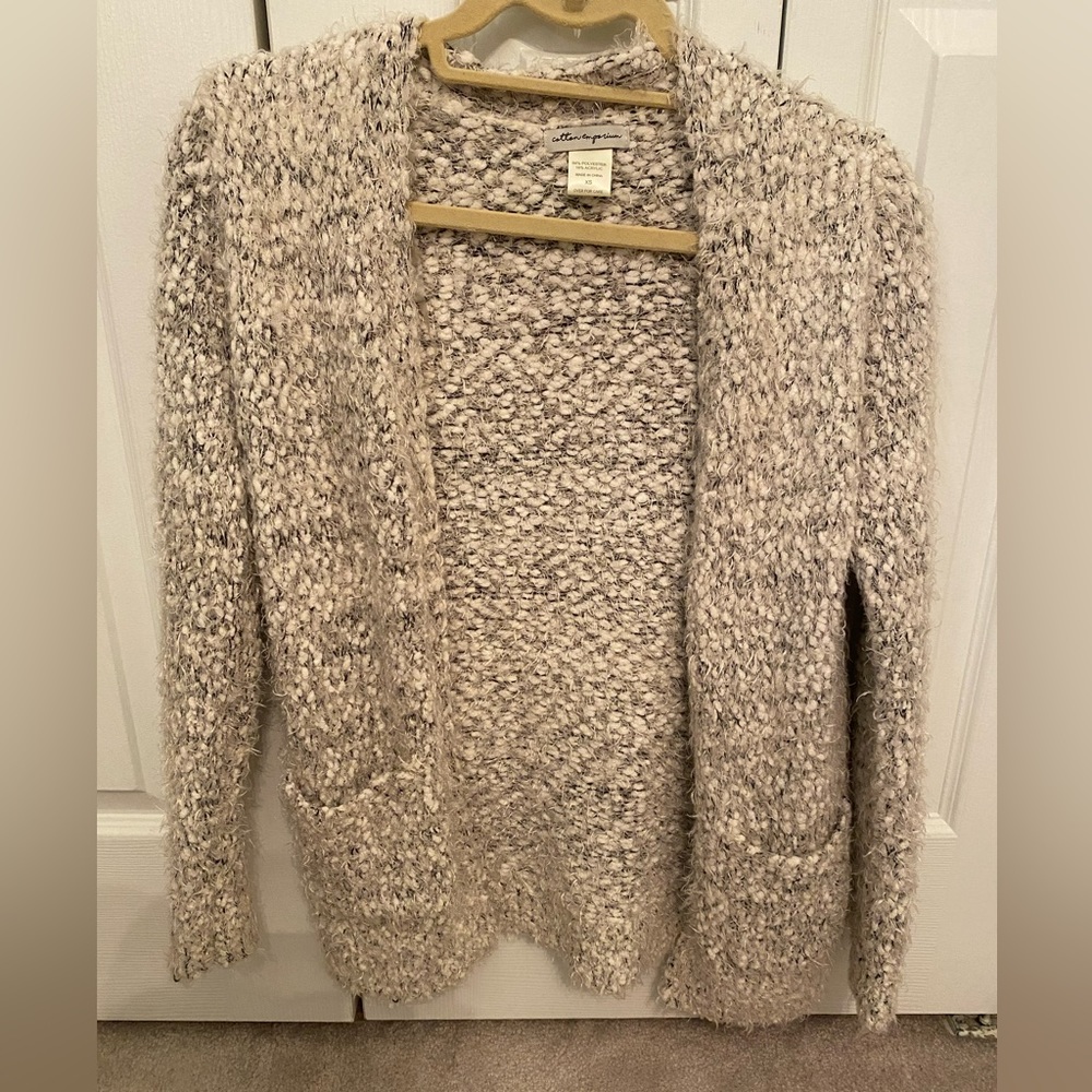 Off-white cardigan